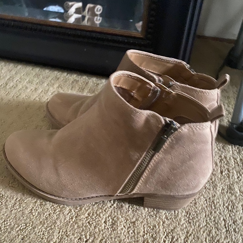 Tan Booties - Picture 2 of 5